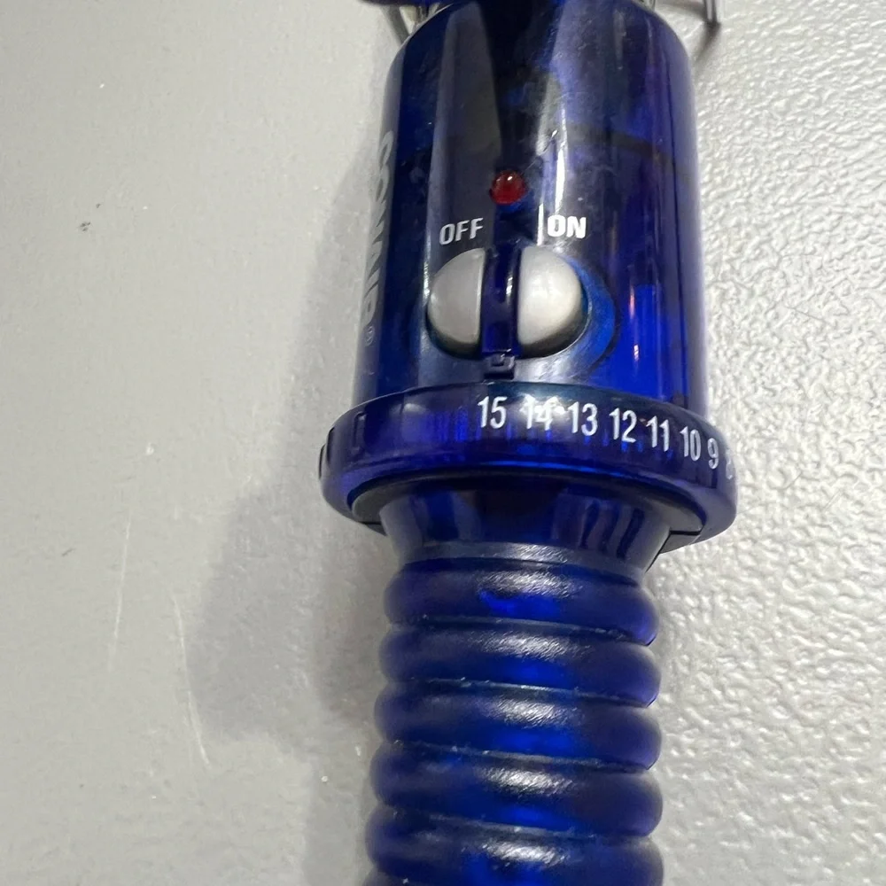 Conair Blue and Silver Curling Iron instant heat 1‎ inch